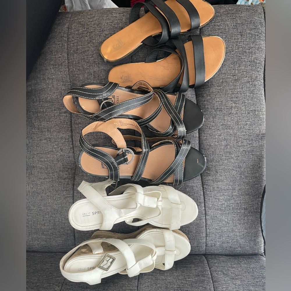 Women’s used sandals